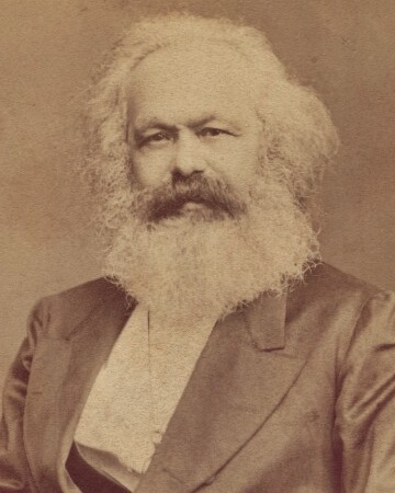 Filósofo comunista Karl Marx